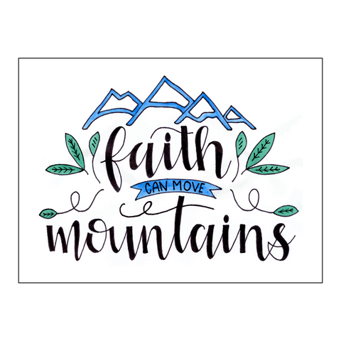 Faith Can Move Mountains (Set of 8)