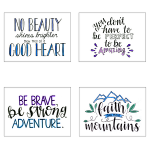 Motivational, Variety Pack A (Set of 8)