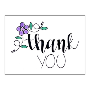 Thank You, Violet (Set of 8)